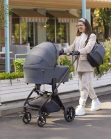 Коляска 2 в 1 CARRELLO Ultra Night Black Арт 6525