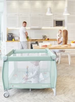 Манеж детский CARRELLO GRANDE Ash Grey