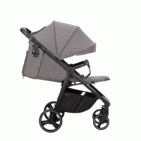 Прогулочная коляска CARRELLO Bravo Pure Black Арт 8512