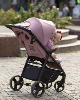 Прогулочная коляска CARRELLO Bravo Pure Black Арт 8512