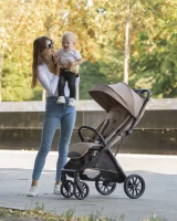 Прогулочная коляска CARRELLO Nero Dove Grey Арт 5514