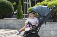 Прогулочная коляска CARRELLO Vento Olive Black Арт 5516