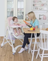Стульчик для кормления CARRELLO Caramel Candy Pink