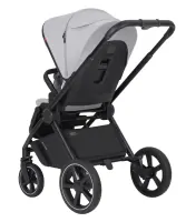 Коляска 3 В 1 CARRELLO Ultimo Black Cool Grey Арт 6538