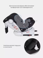 Автокресло RANT DRIVE ACTIVE LINE 0-36 кг GREY