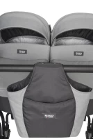 Коляска для двойни Riko Basic Saxo БИРЮЗОВЫЙ