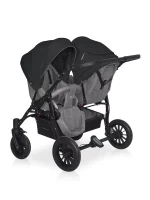 Коляска для двойни Riko Basic Saxo БИРЮЗОВЫЙ