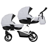 Коляска для двойни Bebetto 42 Comfort 01 bia