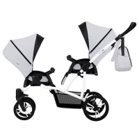 Коляска для двойни Bebetto 42 Comfort 01 bia
