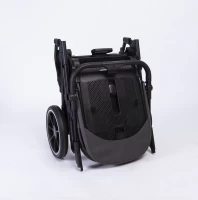 Коляска 2 в 1 Peppy Tecla Shadow Chrome Edition Black