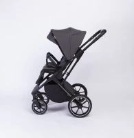 Коляска 2 в 1 Peppy Tecla Shadow Chrome Edition Black
