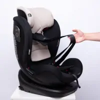 Автокресло Peppy Zero Isofix 0-36 кг black-grey
