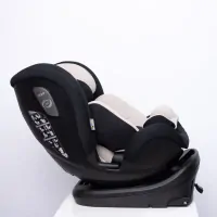 Автокресло Peppy Zero Isofix 0-36 кг black-grey