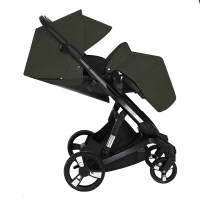 Коляска 2 В 1 IBEBE I-Stop Night-Green Black