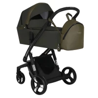 Коляска 2 В 1 IBEBE I-Stop Night-Green Black