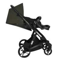 Коляска 2 В 1 IBEBE I-Stop Night-Green Black