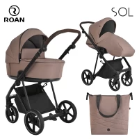 Коляска 2 В 1 ROAN Sol Cocoa