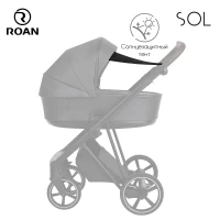 Коляска 2 В 1 ROAN Sol Lux Nikiel Black Forest