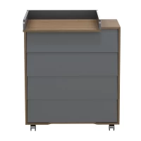 Комод Incanto CAMBRIDGE 800 дуб-графит
