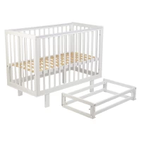 Детская кровать Incanto PAPI NEW продольный маятник белый