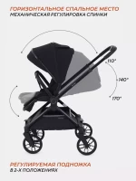 Коляска 2 в 1 RANT Vector Grey