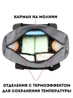 Сумка для коляски черная