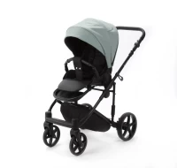 Коляска 2 в 1 Adamex ZICO NEW Deluxe Серо-зеленая Арт ZN-SA20