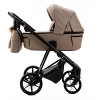 Коляска 2 в 1 Adamex Vasco Deluxe Светло-серая Арт V-SA3