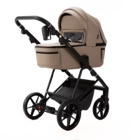Коляска 2 в 1 Adamex Vasco Deluxe Светло-серая Арт V-SA3