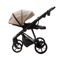 Коляска 2 в 1 Adamex Vasco Deluxe Светло-серая Арт V-SA3