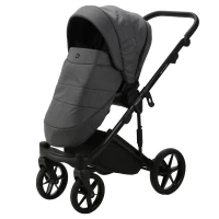 Коляска 2 в 1 Adamex LUMI LUX Светло-серый