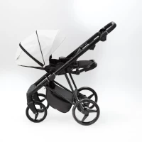 Коляска 2 в 1 Adamex Blanc Deluxe BL-SA1