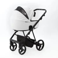 Коляска 2 в 1 Adamex Blanc Deluxe BL-SA1