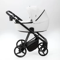 Коляска 2 в 1 Adamex Blanc Deluxe BL-SA1