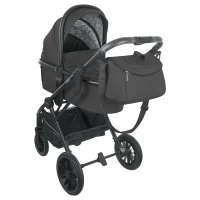 Коляска 2 в 1 Indigo CARRY черный