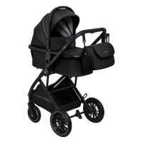 Коляска 3 в 1 Indigo DESIRE черный