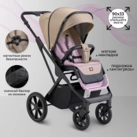 Коляска 2 в 1 SBL Massimo Beige