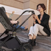 Коляска 2 в 1 Sweet Baby Elegante BRD Black