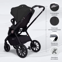 Коляска 2 в 1 Sweet Baby Vento Black