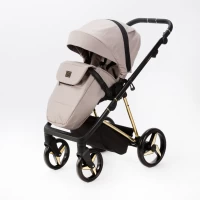 Коляска 2 в 1  Adamex Quantum SE Q- TK770 Бежевый