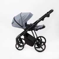 Коляска 2 в 1 Adamex  Quantum TIP Q-TK10 Серый