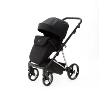 Коляска 2 в 1 Adamex  Quantum Star Q-STAR51 Черный, Хром