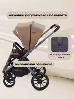 Коляска 3 в 1 RANT Falcon Black