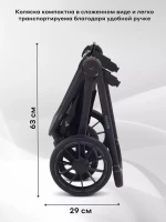 Коляска 2 в 1 RANT Falcon NEO Black