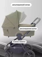 Коляска 2 в 1 RANT Flex 2025 Green