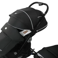 Коляска 2 в 1 Ining Baby Sevila KR338 black