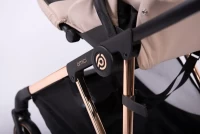 Прогулочная коляска Peppy Amici Beige рама Gold