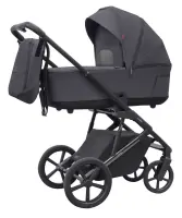 Коляска 3 в 1 CARRELLO Sigma 2025 Iridium Black Арт 6529