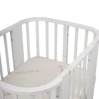 Кровать детская Indigo Baby Line 5 в 1 Белый
