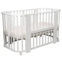 Кровать детская Indigo Baby Line 5 в 1 Белый